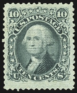Sale 1107, Lot 201, 1867-68 Grilled Issue (Scott 88-101)
