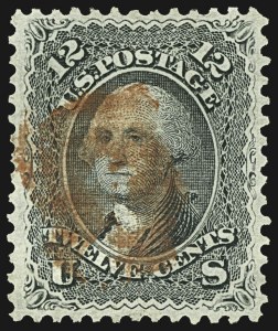 Sale 1107, Lot 203, 1867-68 Grilled Issue (Scott 88-101)