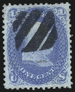 Sale 1107, Lot 205, 1867-68 Grilled Issue (Scott 88-101)