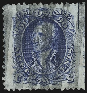 Sale 1107, Lot 218, 1867-68 Grilled Issue (Scott 88-101)
