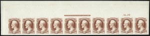 Sale 1107, Lot 256, 1870-71 National Bank Note Co. Issues (Scott 134-155)