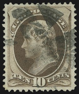 Sale 1107, Lot 263, 1870-71 National Bank Note Co. Issues (Scott 134-155)