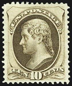 Sale 1107, Lot 276, 1873-93 Bank Note Co. Issue (Scott 156-229)