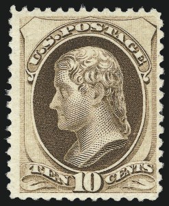 Sale 1107, Lot 284, 1873-93 Bank Note Co. Issue (Scott 156-229)