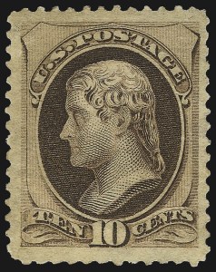 Sale 1107, Lot 286, 1873-93 Bank Note Co. Issue (Scott 156-229)