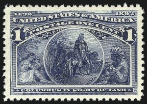 Sale 1107, Lot 304, 1c-30c 1893 Columbian Issue (Scott 230-239)