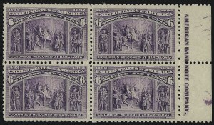 Sale 1107, Lot 314, 1c-30c 1893 Columbian Issue (Scott 230-239)