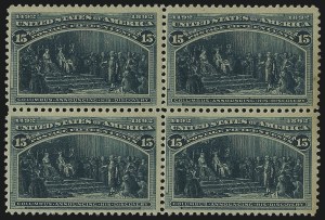 Sale 1107, Lot 321, 1c-30c 1893 Columbian Issue (Scott 230-239)