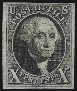 Sale 1107, Lot 33, 1847 Issue (Scott 1-2)