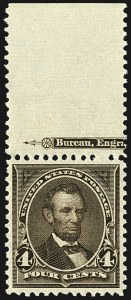 Sale Number 1107, Lot Number 356, 1894-98 Bureau Issues (Scott 246-283)