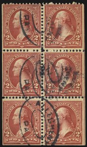 Sale 1107, Lot 376, 1894-98 Bureau Issues (Scott 246-283)