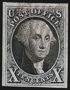 Sale 1107, Lot 38, 1847 Issue (Scott 1-2)