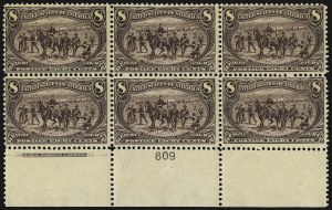Sale 1107, Lot 384, 1898 Trans-Mississippi Issue (Scott 285-293)