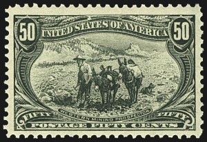 Sale 1107, Lot 388, 1898 Trans-Mississippi Issue (Scott 285-293)