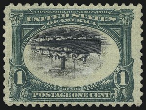 Sale 1107, Lot 402, 1901 Pan-American Issue (Scott 294-299)