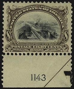 Sale 1107, Lot 406, 1901 Pan-American Issue (Scott 294-299)