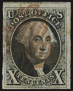 Sale 1107, Lot 42, 1847 Issue (Scott 1-2)