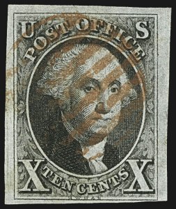 Sale 1107, Lot 44, 1847 Issue (Scott 1-2)