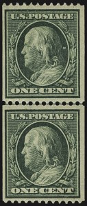 Sale 1107, Lot 443, 1910-13 Washington-Franklins, Panama Pacific Issues (Scott 374-404)