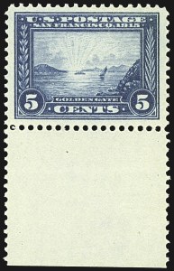 Sale Number 1107, Lot Number 455, 1910-13 Washington-Franklins, Panama Pacific Issues (Scott 374-404)