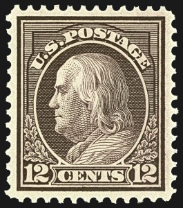Sale Number 1107, Lot Number 459, 1912-15 Washington-Franklin Issue (Scott 405-491)