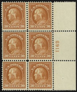 Sale 1107, Lot 462, 1912-15 Washington-Franklin Issue (Scott 405-491)