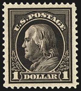 Sale 1107, Lot 466, 1912-15 Washington-Franklin Issue (Scott 405-491)