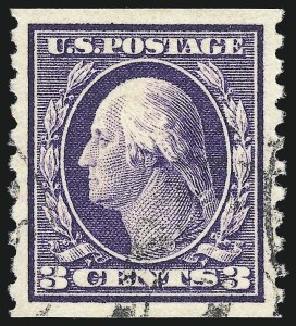 Sale 1107, Lot 473, 1912-15 Washington-Franklin Issue (Scott 405-491)