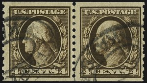 Sale 1107, Lot 474, 1912-15 Washington-Franklin Issue (Scott 405-491)
