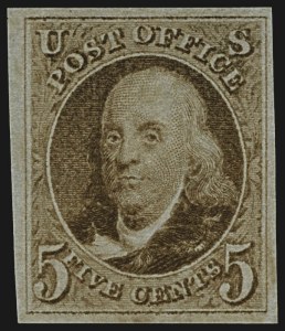 Sale 1107, Lot 48, 1875 Reproduction of 1847 Issue (Scott 3-4)