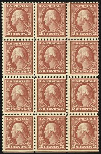 Sale 1107, Lot 481, 1912-15 Washington-Franklin Issue (Scott 405-491)
