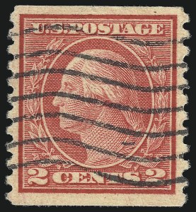 Sale 1107, Lot 494, 1912-15 Washington-Franklin Issue (Scott 405-491)