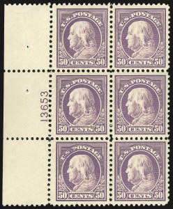 Sale 1107, Lot 502, 1917-23 Issues (Scott 498-546)