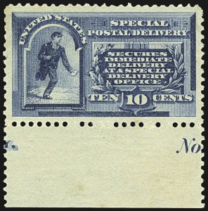 Sale 1107, Lot 605, Special Delivery, Registration