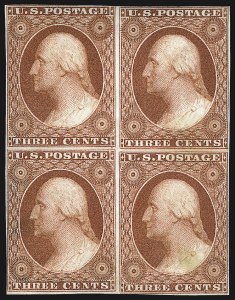 Sale 1107, Lot 64, 1851-56 Issue (Scott 5-17)