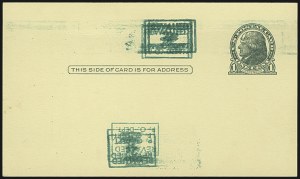 Sale 1107, Lot 650, Parcel Post, Postal Stationery