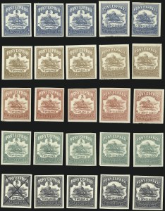 Sale 1107, Lot 655, Carriers and Locals