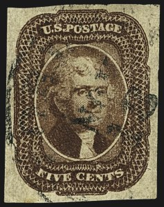 Sale 1107, Lot 66, 1851-56 Issue (Scott 5-17)