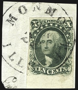 Sale 1107, Lot 68, 1851-56 Issue (Scott 5-17)