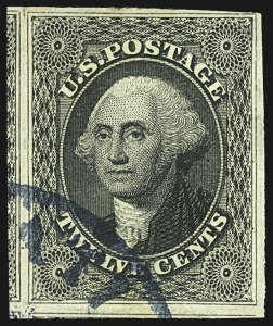 Sale 1107, Lot 74, 1851-56 Issue (Scott 5-17)