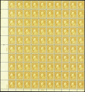 Sale 1107, Lot 760, Complete Sheets and Panes