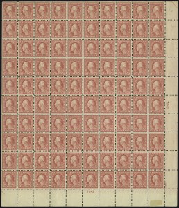 Sale 1107, Lot 761, Complete Sheets and Panes