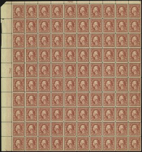 Sale 1107, Lot 766, Complete Sheets and Panes