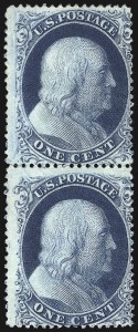 Sale 1107, Lot 79, 1857-60 Issue (Scott 18-39)