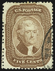 Sale 1107, Lot 85, 1857-60 Issue (Scott 18-39)