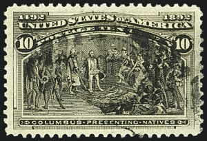 Sale 1108, Lot 113, 1893 Columbian Issue (Scott 237-245)
