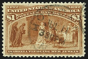 Sale 1108, Lot 116, 1893 Columbian Issue (Scott 237-245)