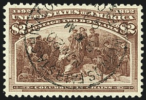 Sale 1108, Lot 117, 1893 Columbian Issue (Scott 237-245)
