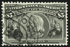 Sale 1108, Lot 119, 1893 Columbian Issue (Scott 237-245)