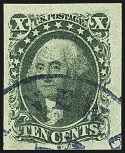 Sale Number 1108, Lot Number 14, 1851-56 Issue (Scott 6-17) Sale Number 1108, Lot Number 14, 1851-56 Issue (Scott 6-17)